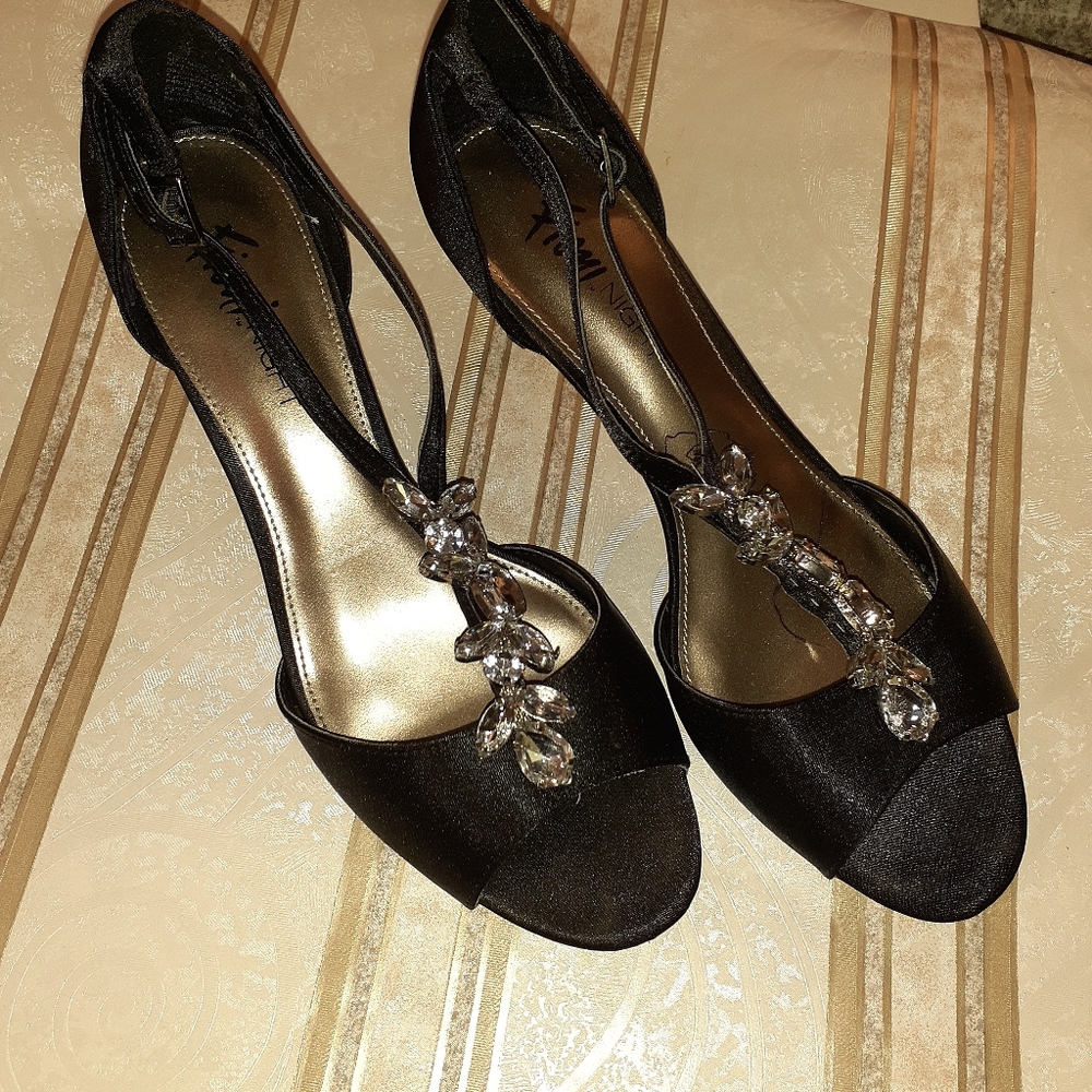 💥💥Fiona Night Black 3 inch High Heels💥💥